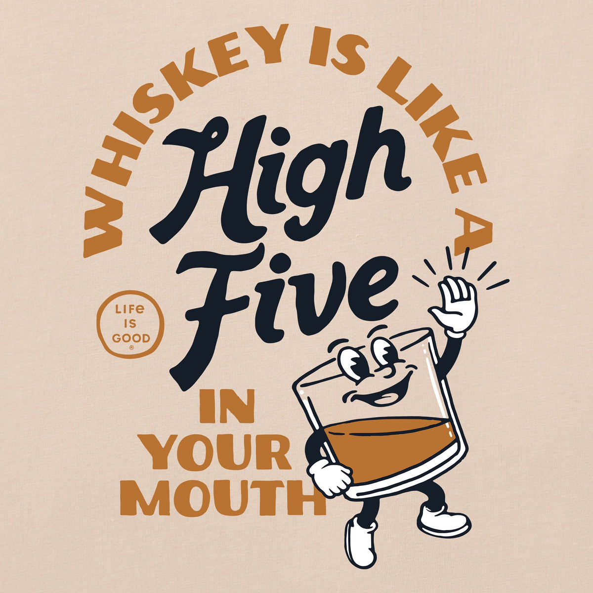 Men's High Five Whiskey Short Sleeve Crusher-LITE Tee product image 4