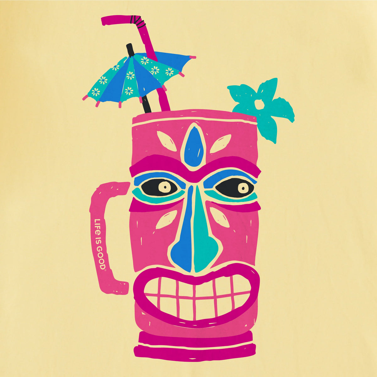 Women's Tiki Sippin Short Sleeve Crusher Tee product image 4