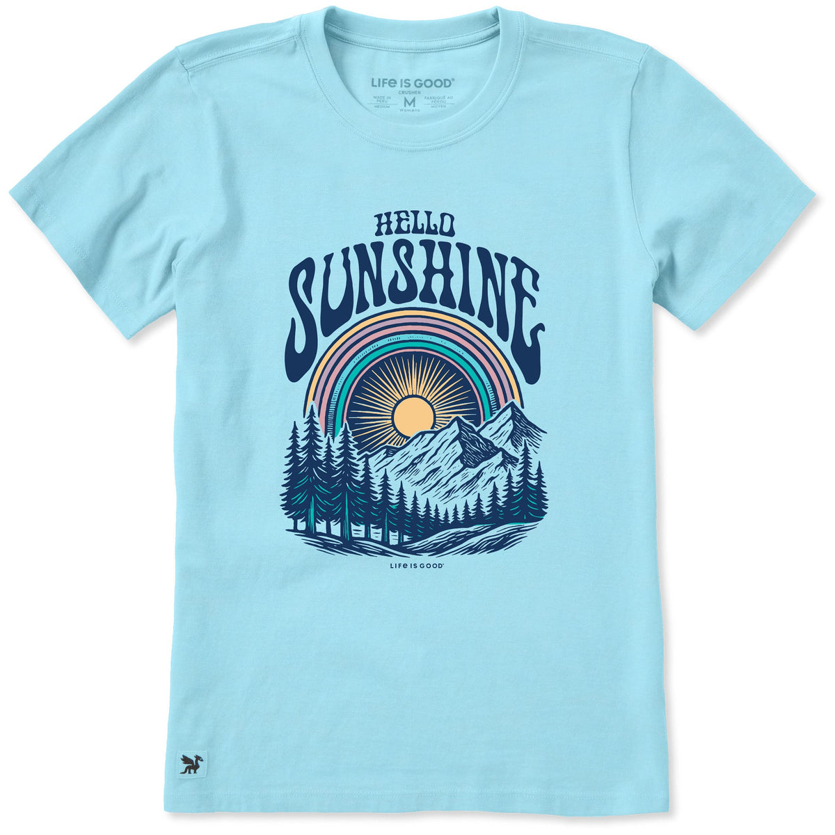 Women's Hello Sunshine Mountain Glow Short Sleeve Crusher product image 3