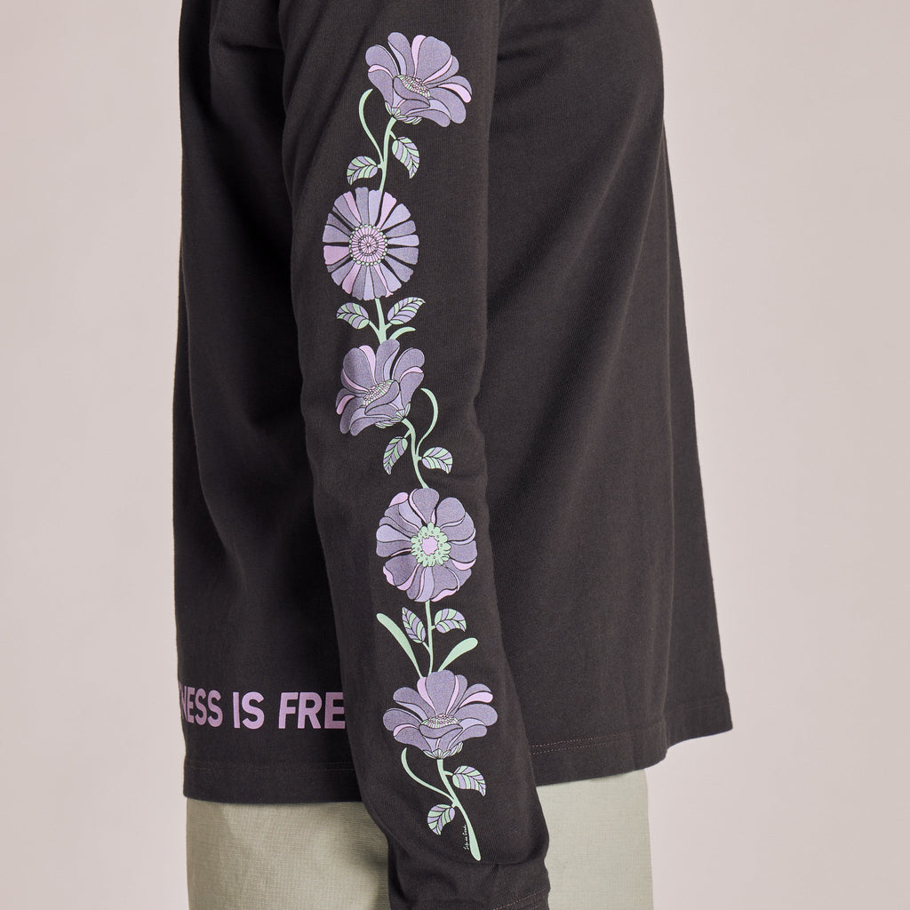 Women's Kindness Is Free Message Long Sleeve Crusher Tee product image 5
