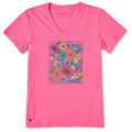 Women's Beautiful Energy Wildflowers Short Sleeve Crusher product image 1