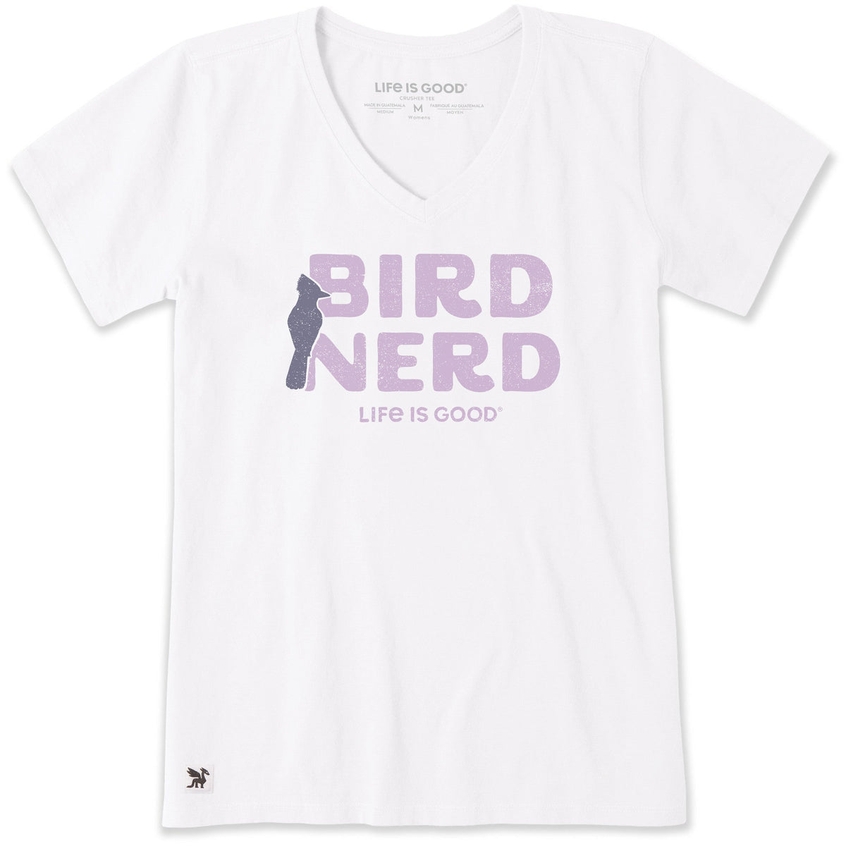 Women's Bird Nerd Short Sleeve Crusher Vee product image 1
