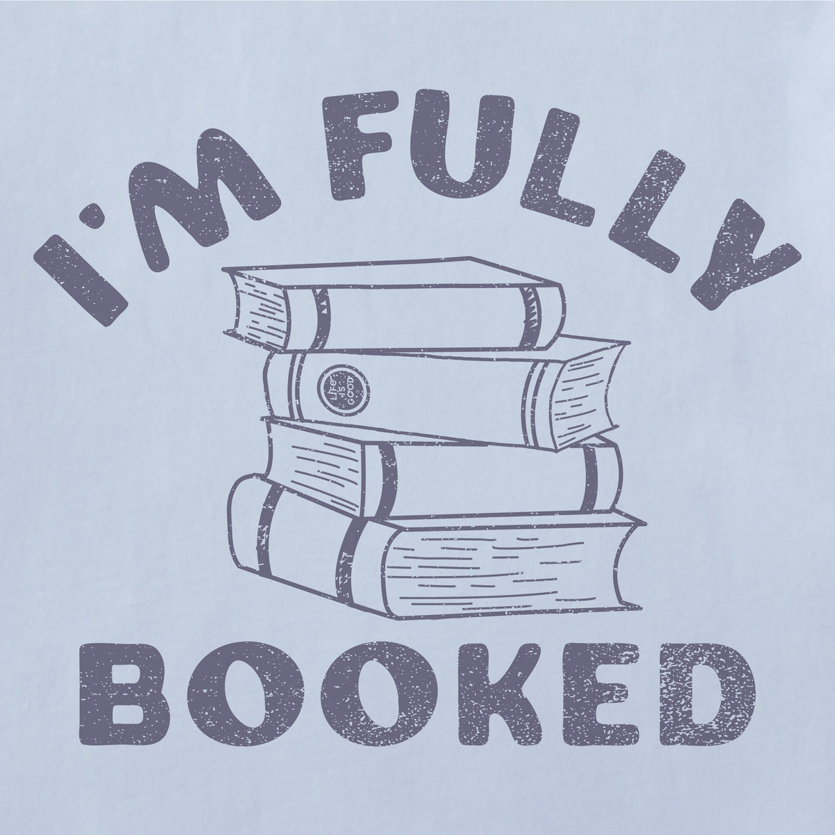 Women's I'm Fully Booked Books Short Sleeve Vee product image 4