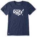 Women's America Map 250 Short Sleeve Tee product image 1