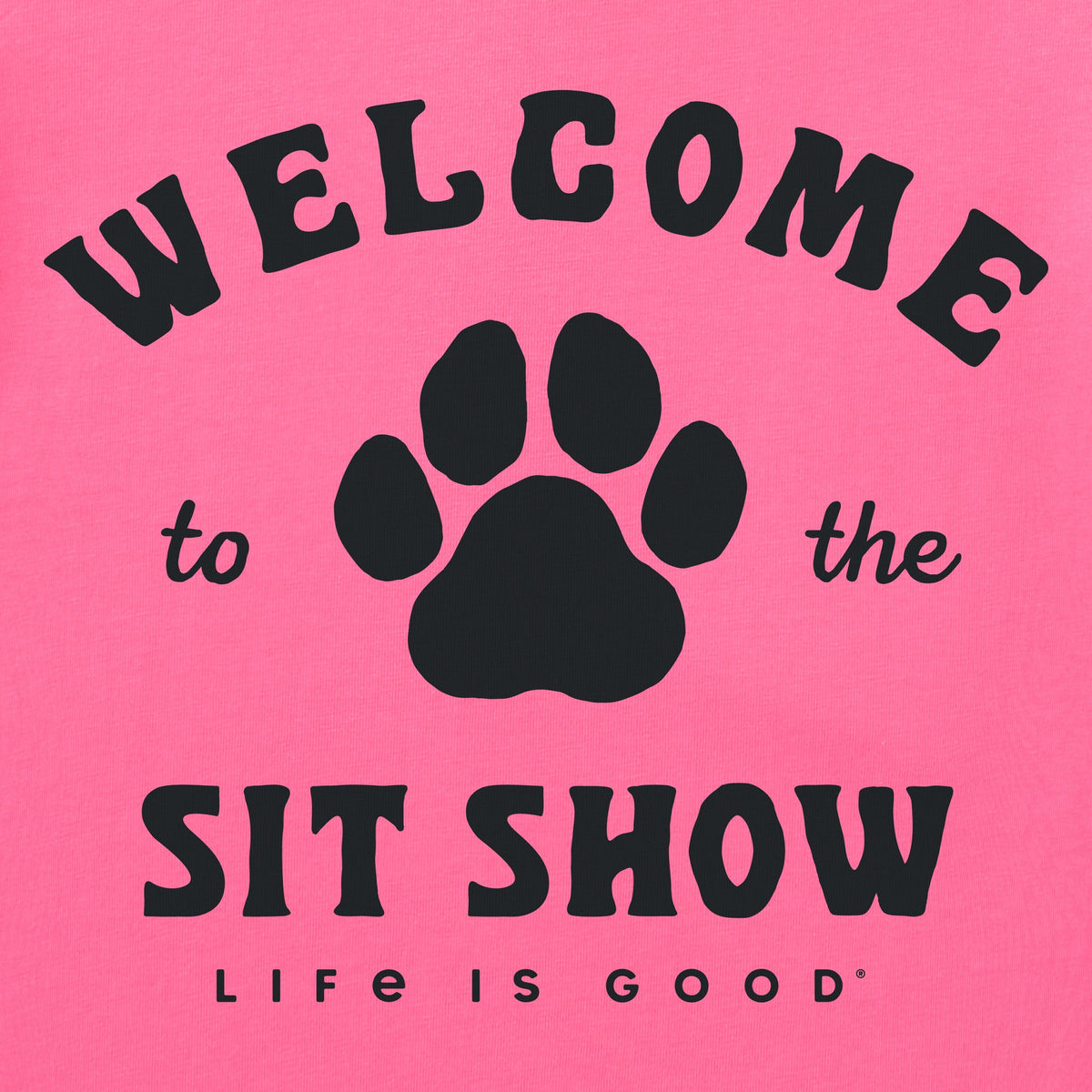 Women's Sit Show Paw Short Sleeve Crusher-LITE Vee product image 2