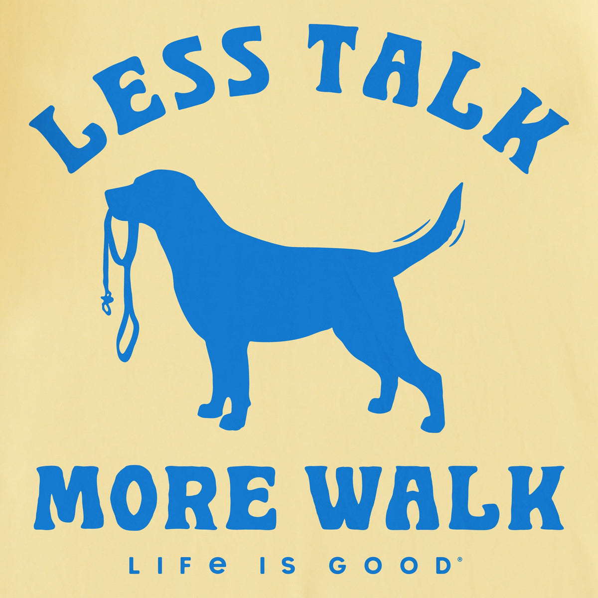 Women's Less Talk More Walk Leash Short Sleeve Crusher-LITE product image 2