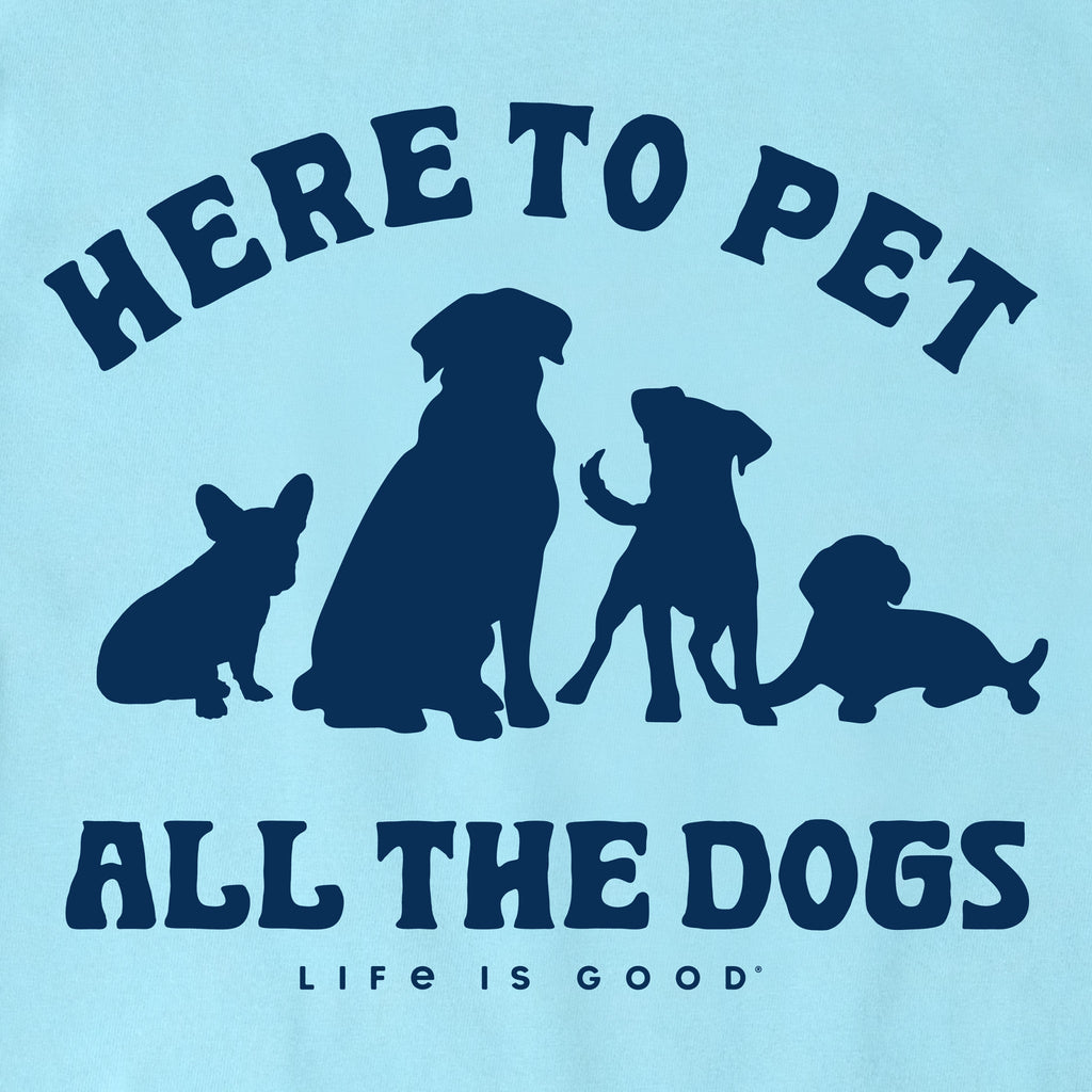 Women's Pet All the Dogs Short Sleeve Vee product image 2