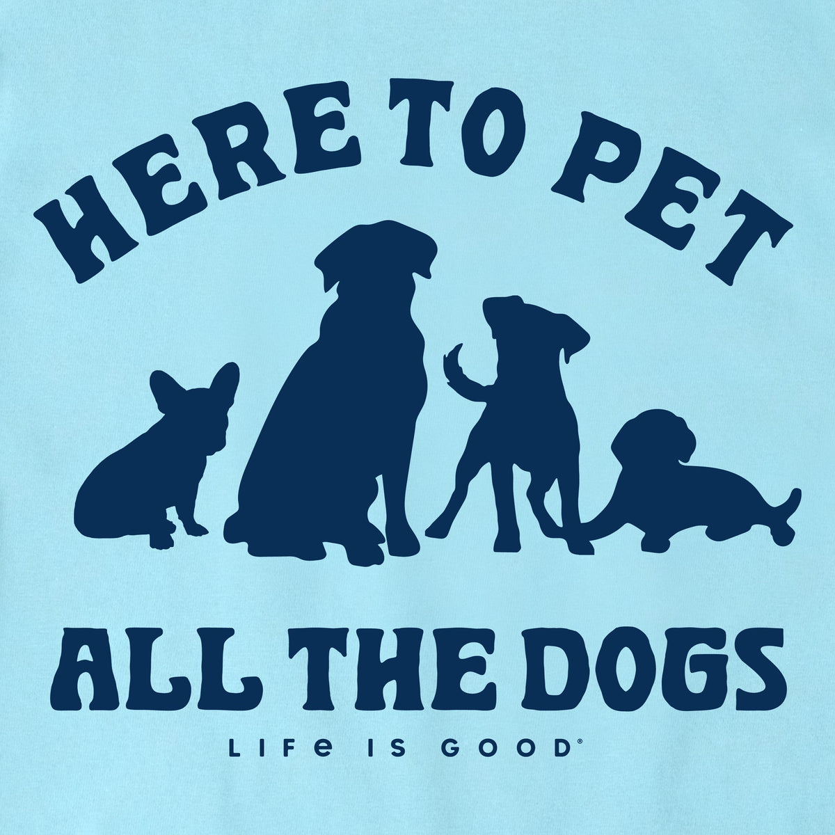 Women's Pet All the Dogs Short Sleeve Vee product image 2