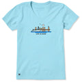 Women's Dockside Boat Vista Short Sleeve Crusher-LITE Vee product image 1