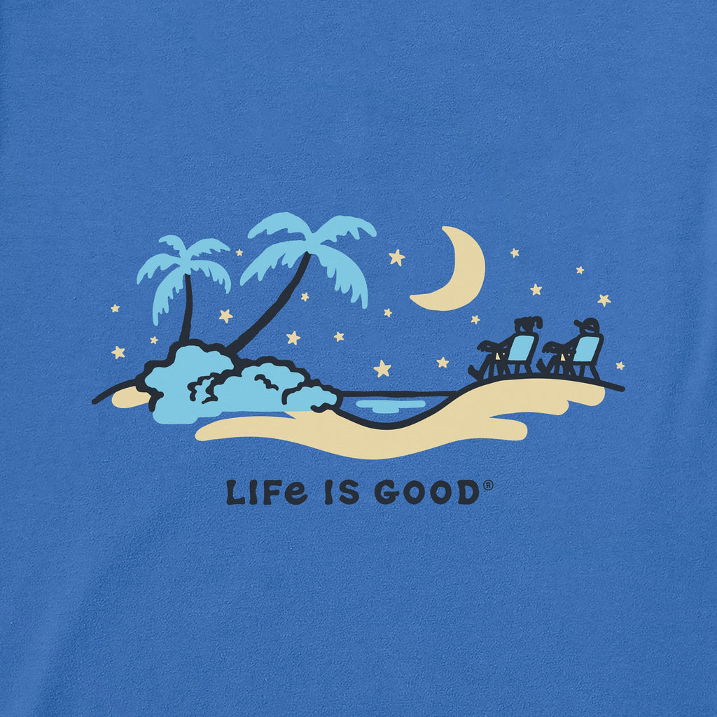 Women's Beachside Night Vista Short Sleeve Crusher-LITE Vee product image 4