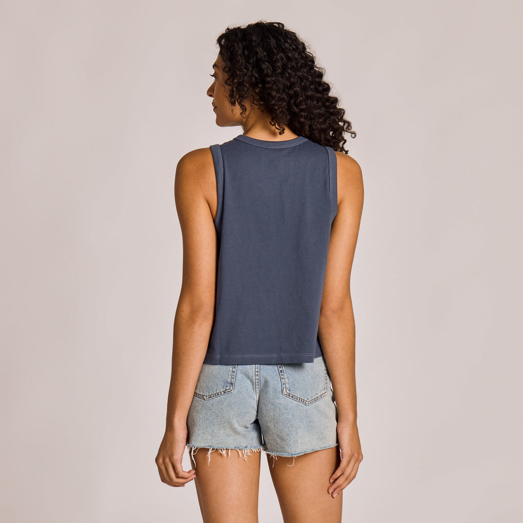 Women's Seashells by the Seashore Crusher Boxy Tank product image 8