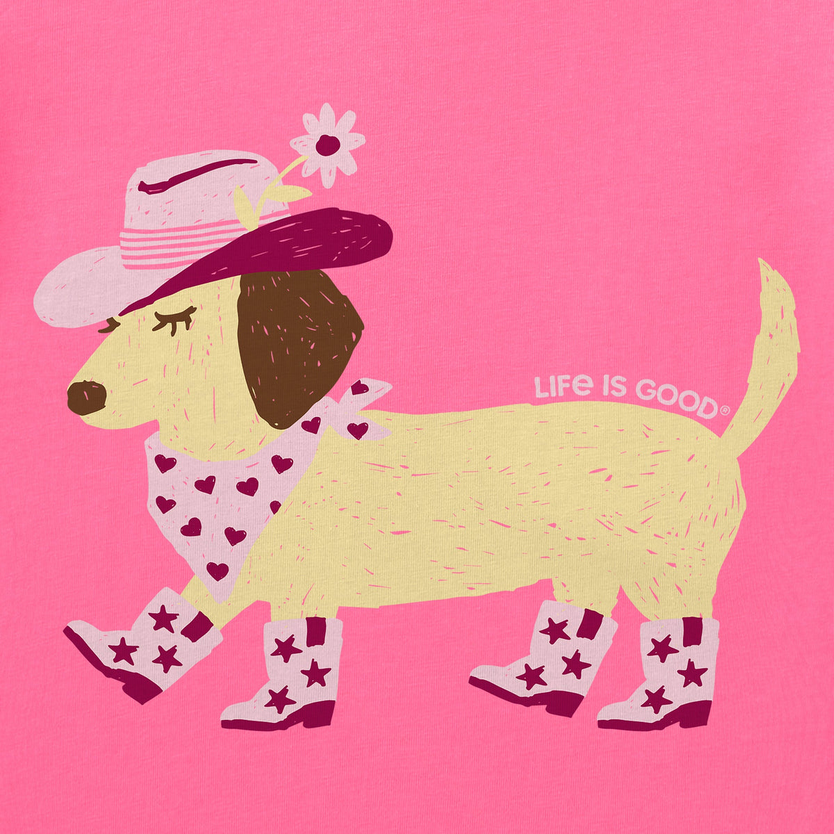 Kids Yee-Paw! Short Sleeve Crusher Tee