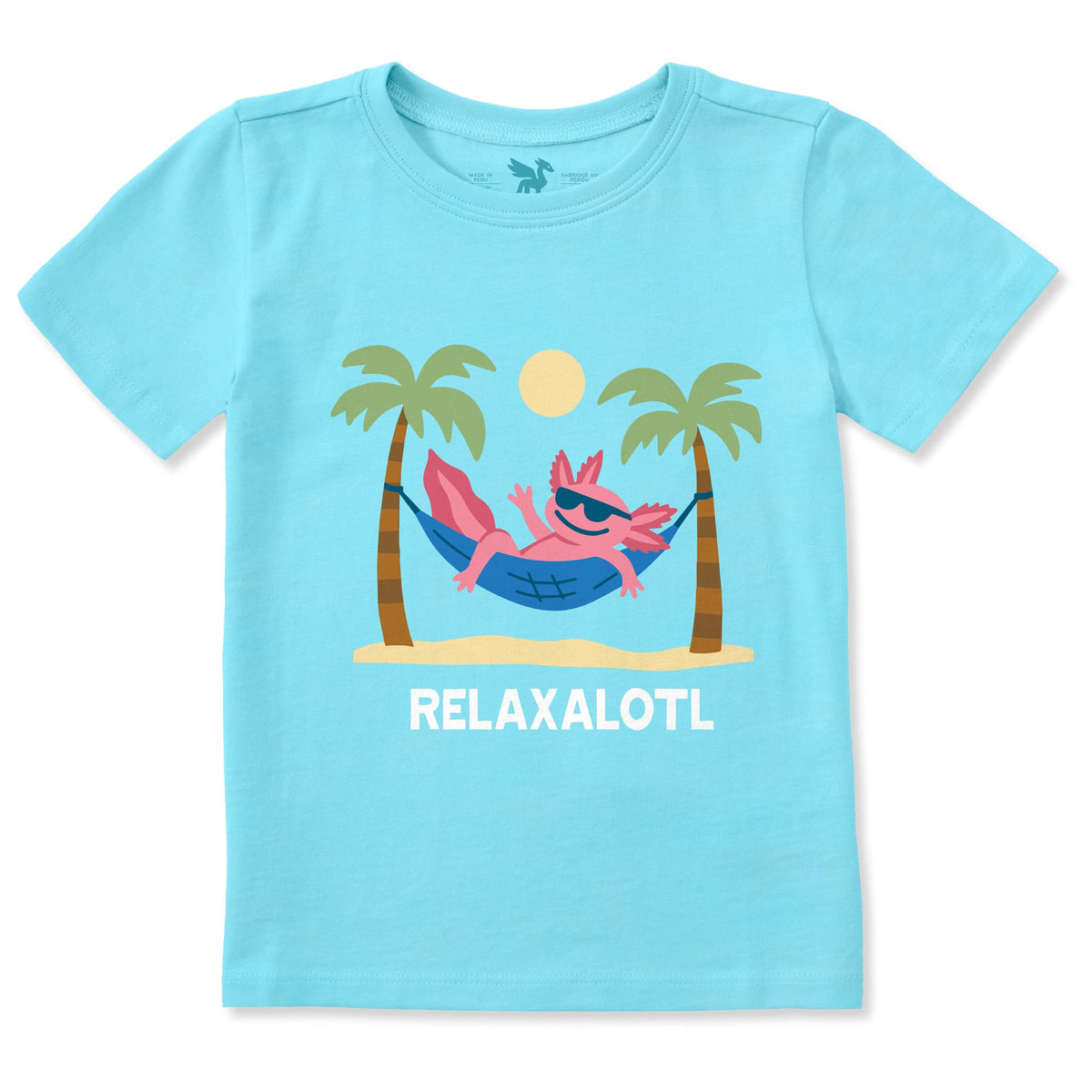 Toddler Relaxalotl Axalotl Short Sleeve Crusher Tee product image 1