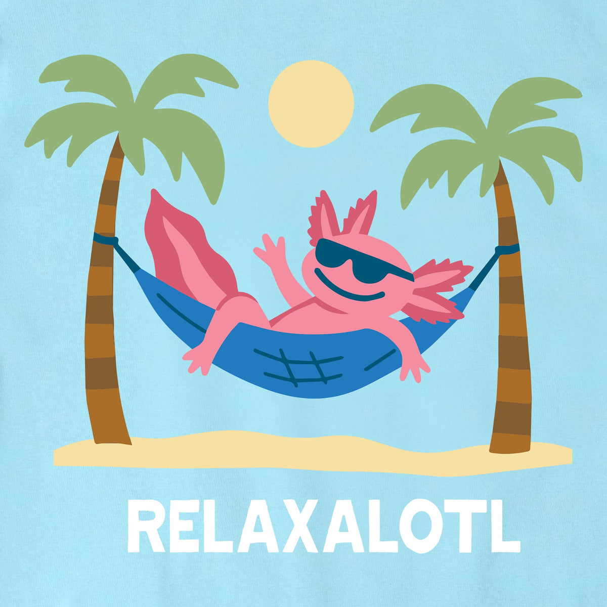 Toddler Relaxalotl Axalotl Short Sleeve Crusher Tee product image 2