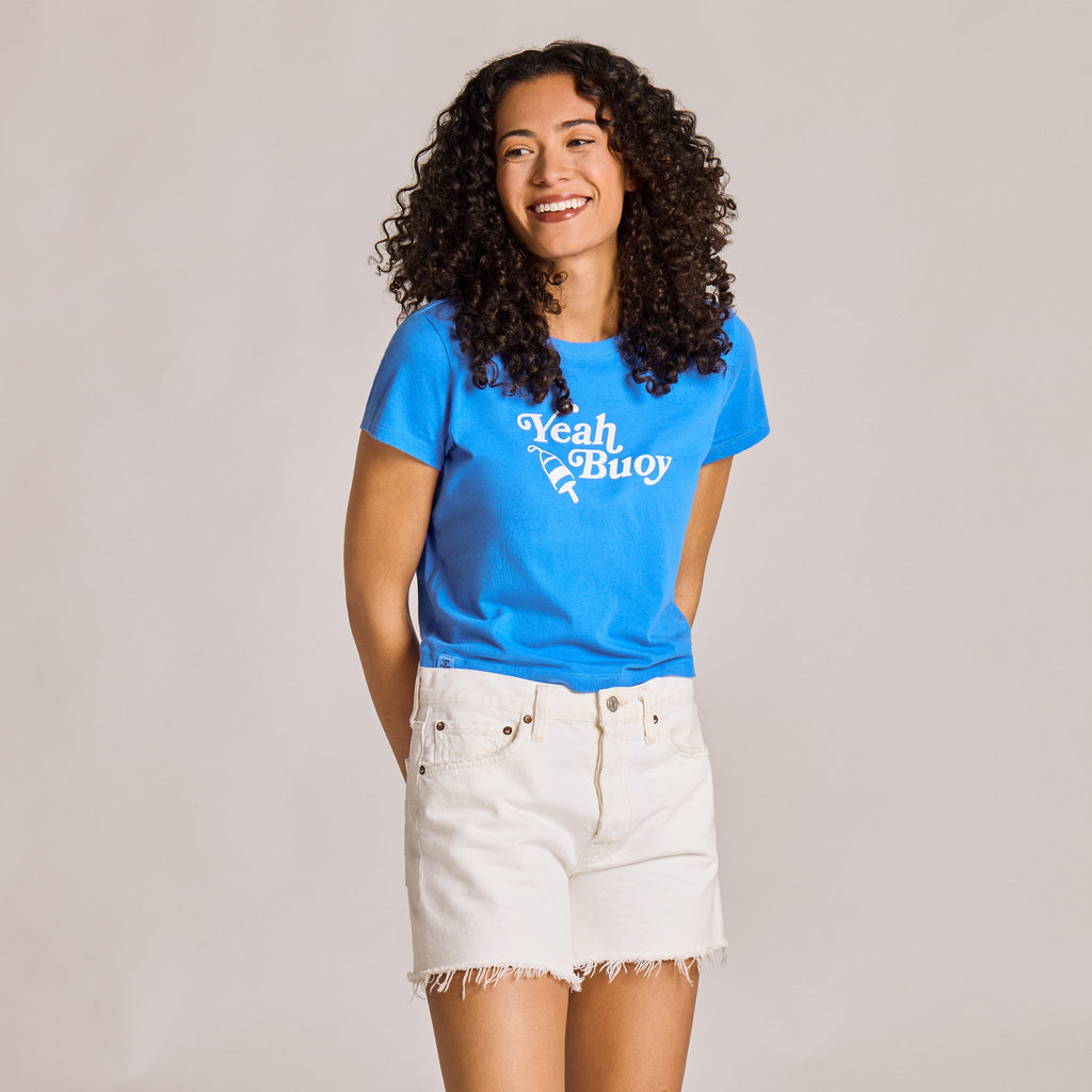 Women's Yeah Buoy Script Crusher-LITE Shrunken Tee product image 3