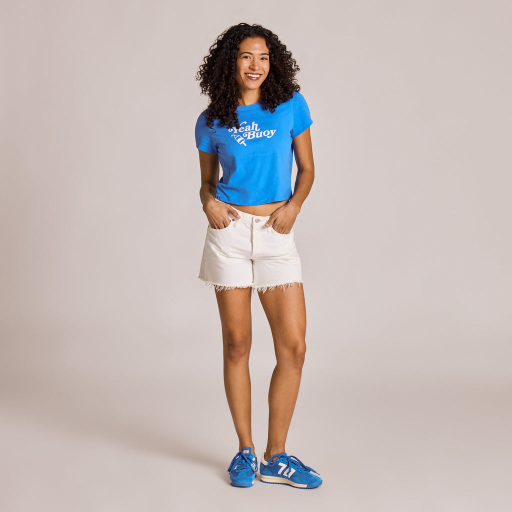 Women's Yeah Buoy Script Crusher-LITE Shrunken Tee product image 7