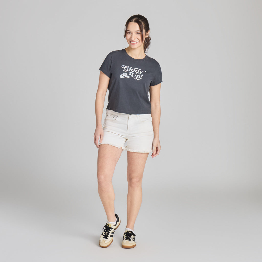 Women's Giddy Up Hat Crusher-LITE Shrunken Tee