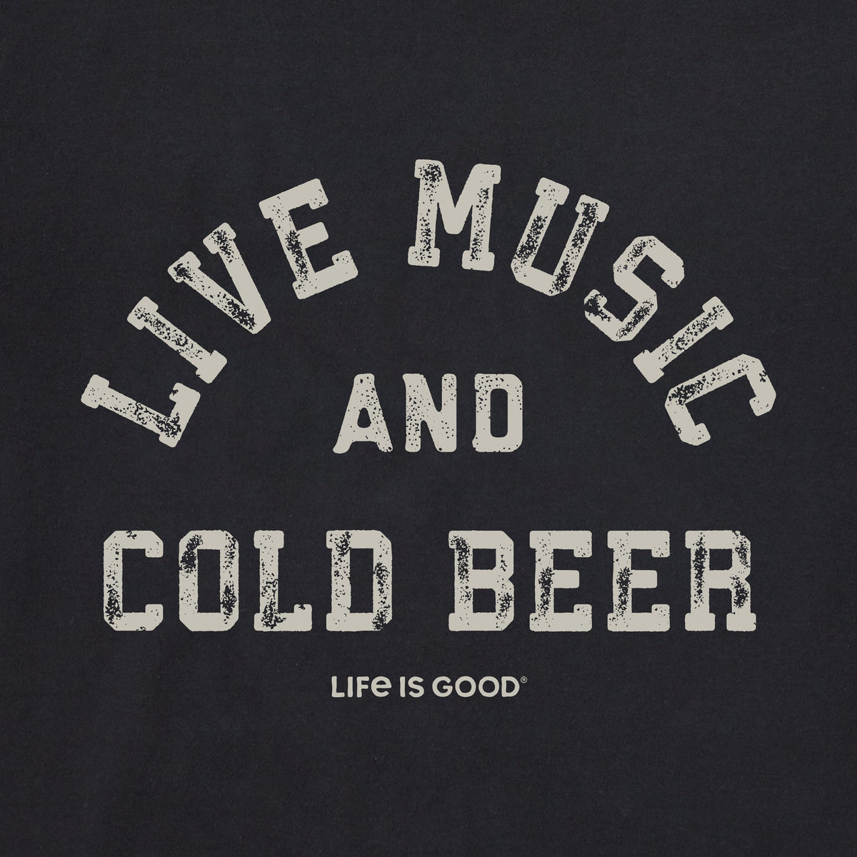 Women's Live Music Cold Beer Short Sleeve Crusher Boxy Tee product image 7