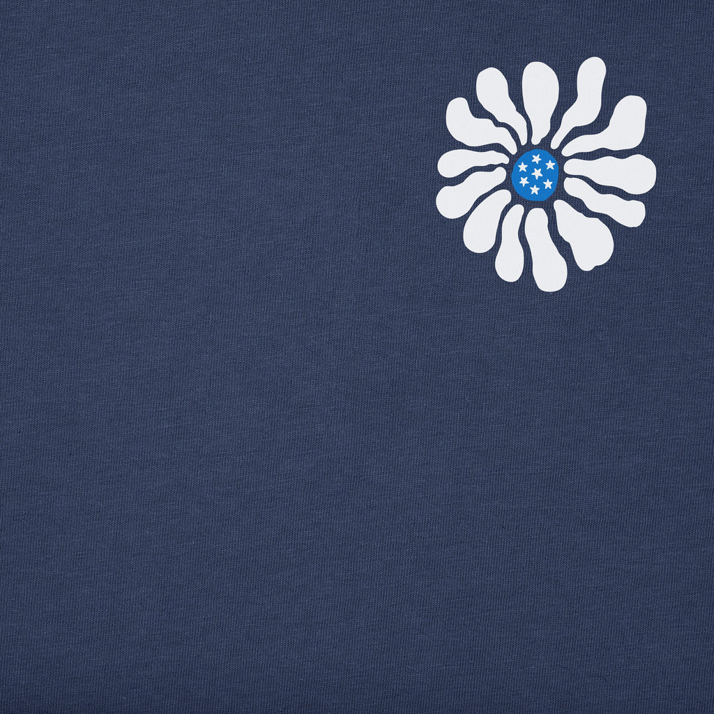 Women's America the Beautiful Flowers Short Sleeve Crusher product image 3