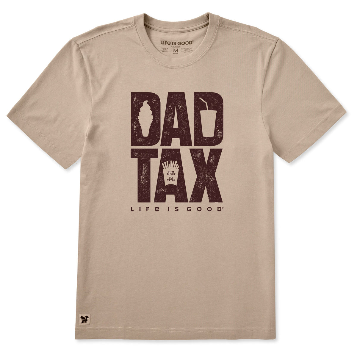 Men's Dad Tax Stack Short Sleeve Crusher Tee product image 3