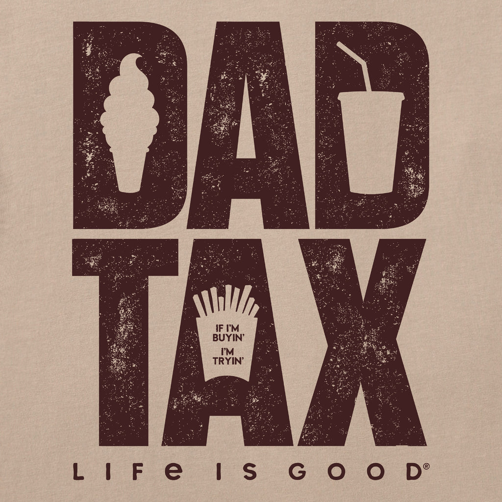 Men's Dad Tax Stack Short Sleeve Crusher Tee product image 4