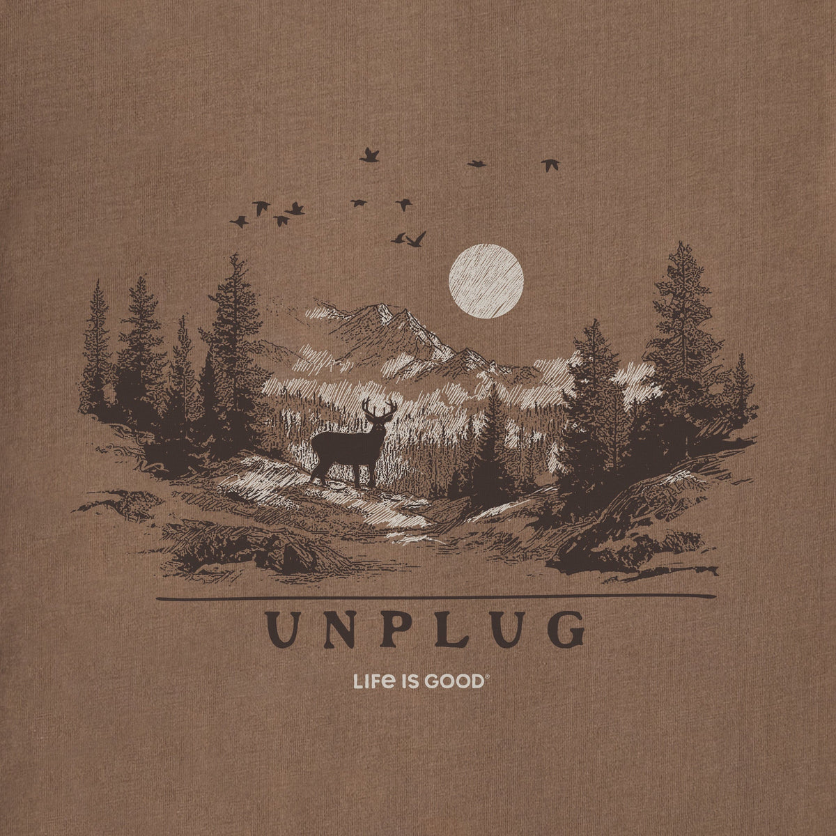 Men's Wilderness Unplugged Short Sleeve Crusher Tee product image 5