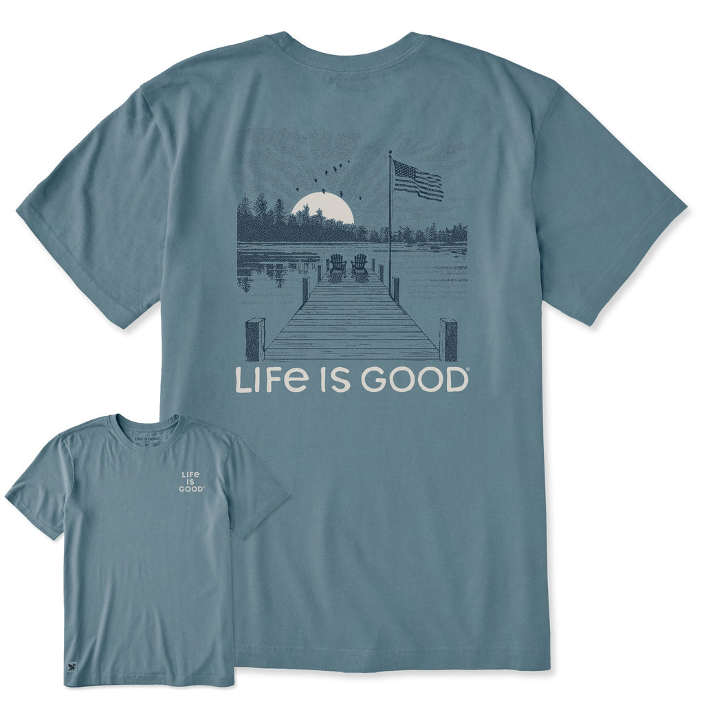 Men's Land of the Chill Short Sleeve Crusher Tee product image 4