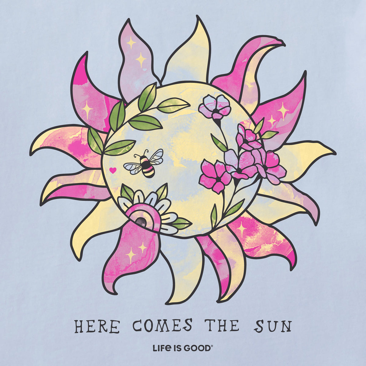 Women's Here Comes the Sunshine Bloom Short Sleeve Tee product image 2