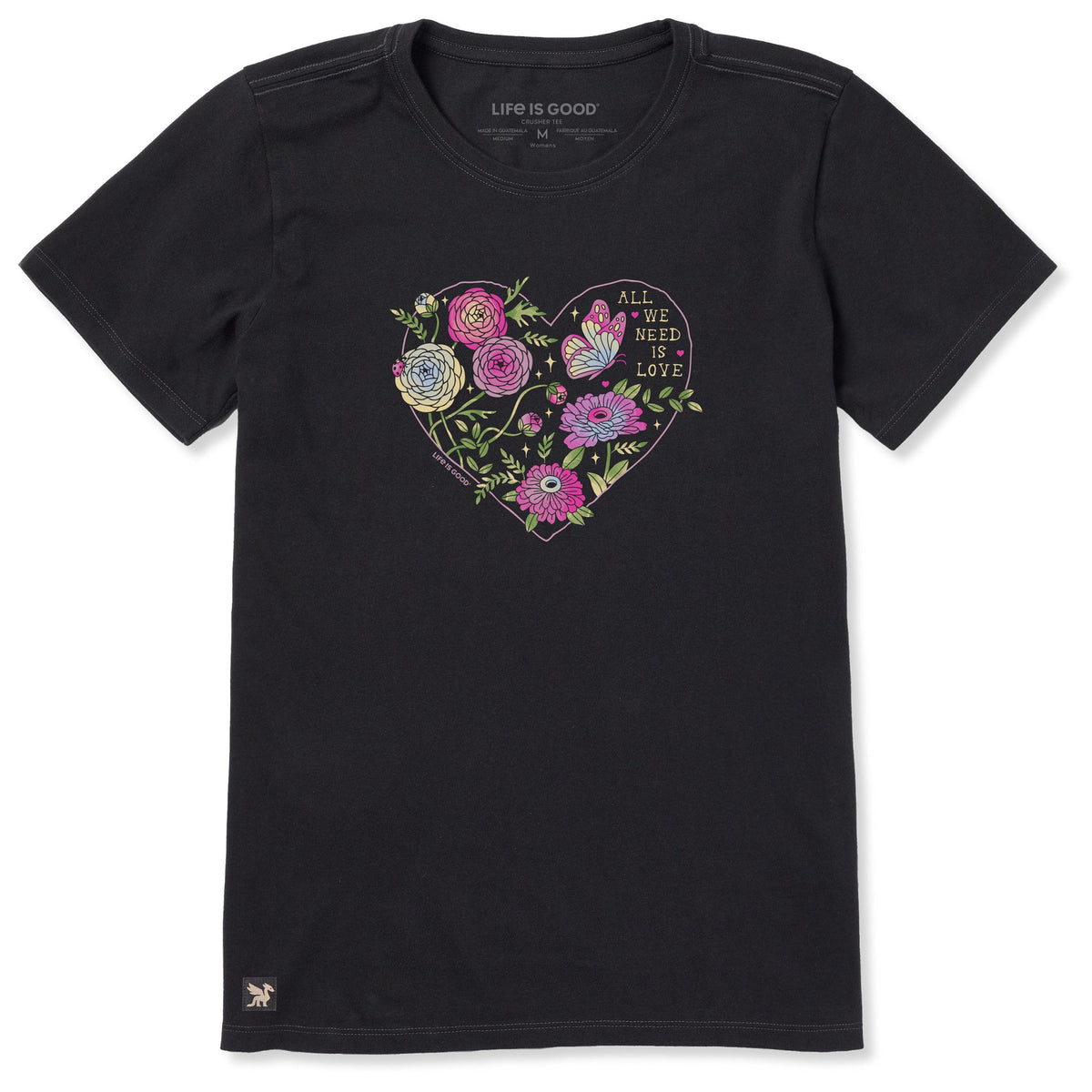 Women's All We Need Is Love & Blooms Short Sleeve product image 3
