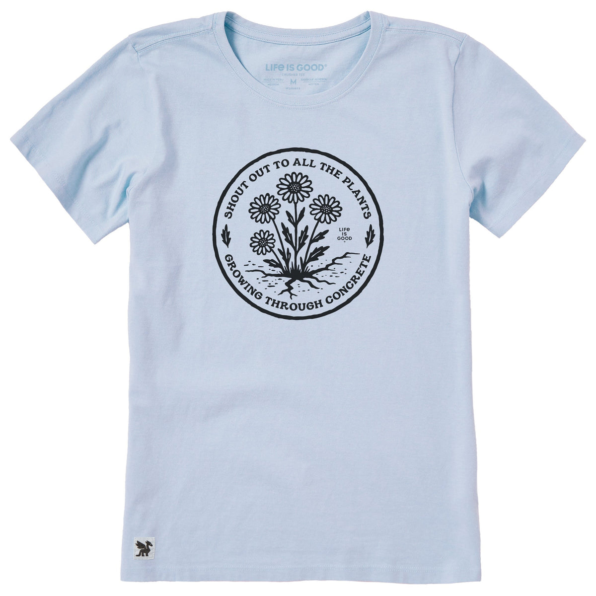 Women's Shout out to All the Plants Short Sleeve Crusher Tee product image 3