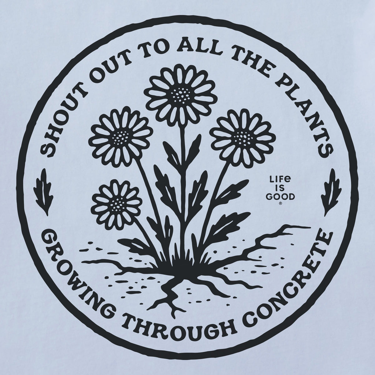 Women's Shout out to All the Plants Short Sleeve Crusher Tee product image 4