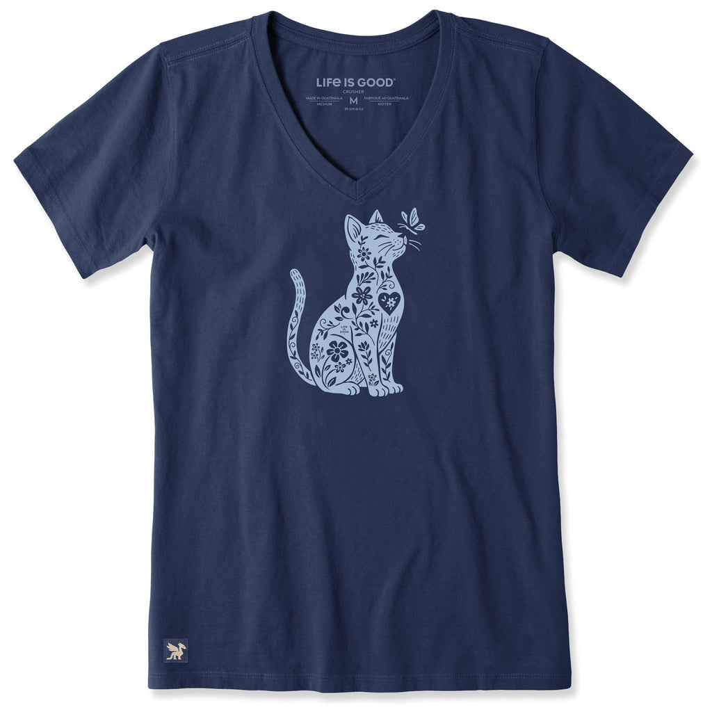 Women's Botanicat Short Sleeve Crusher Vee product image 3