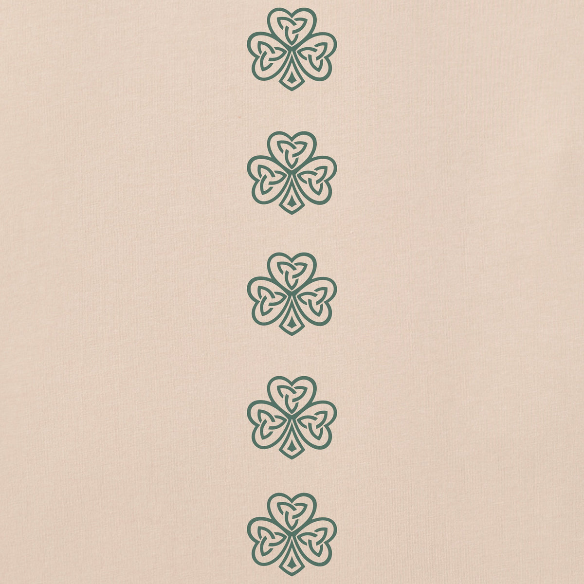 Women's Celtic Clovers Long Sleeve Crusher Vee product image 2
