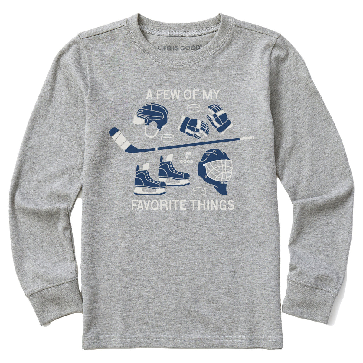 Kids A Few of My Favorite Hockey Things Long Sleeve Crusher product image 3