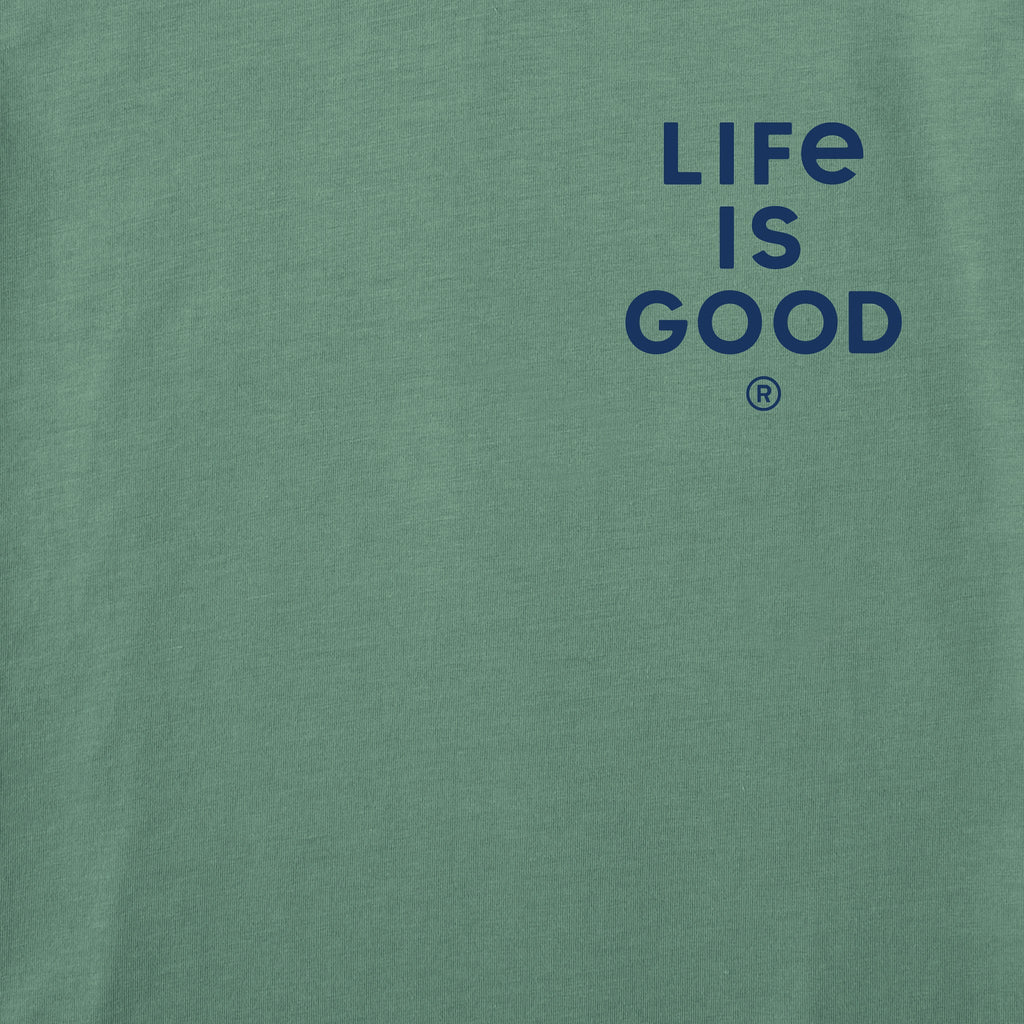 Men's Bert's Fish Dog Short Sleeve Crusher Tee product image 3