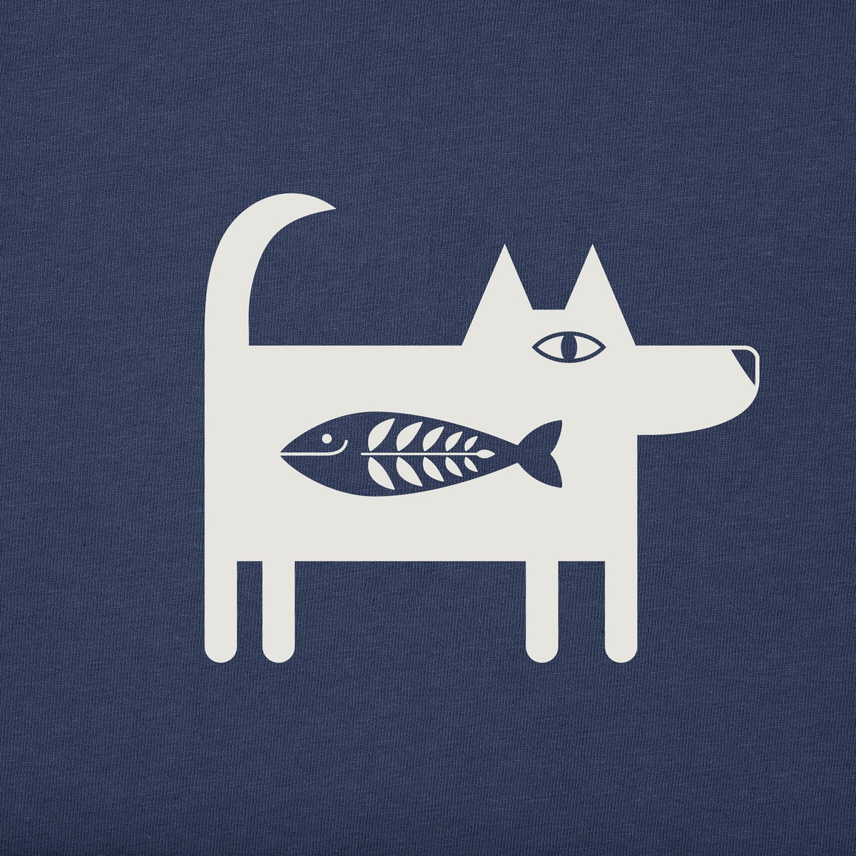 Men's Bert's Fish Dog Short Sleeve Crusher Tee product image 5