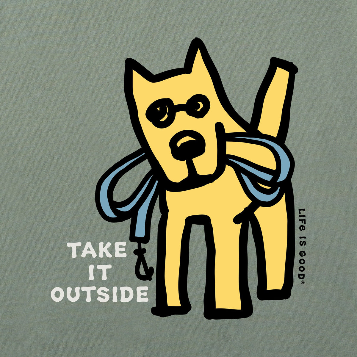 Men's Take it Outside Rocket Leash Short Sleeve product image 2
