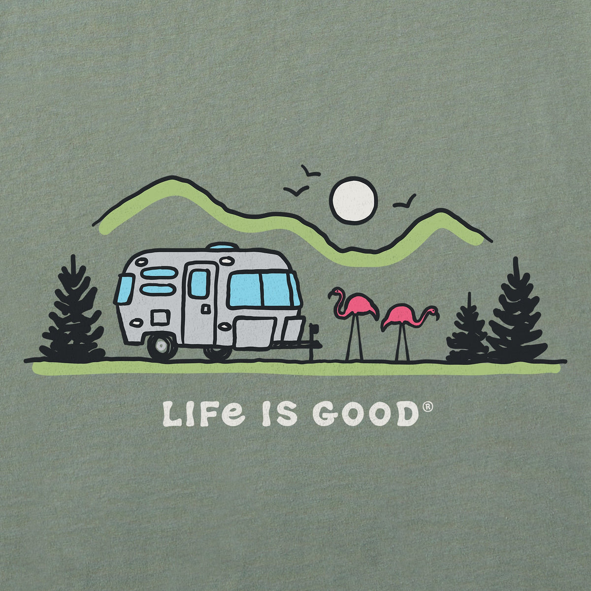 Men's Camper Flamingo Vista Short Sleeve Crusher-LITE Tee product image 2
