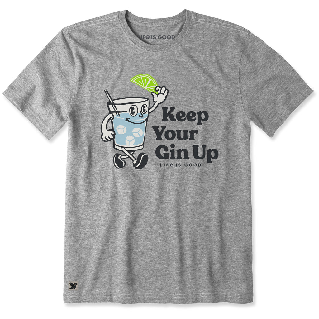 Men's Keep your Gin Up Glass Short Sleeve Crusher-LITE Tee product image 1