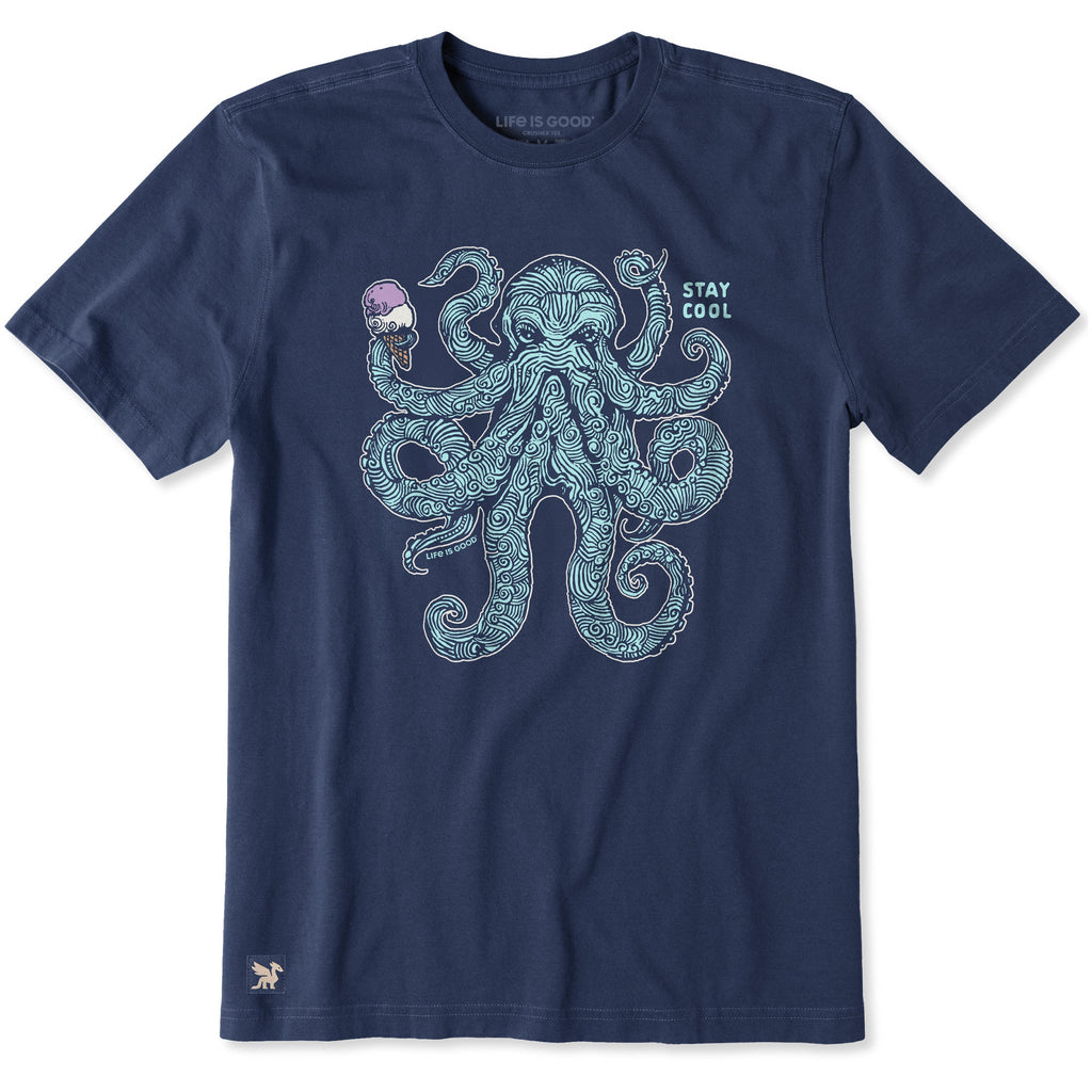 Men's Stay Cool Octopus Short Sleeve Crusher-LITE Tee product image 1