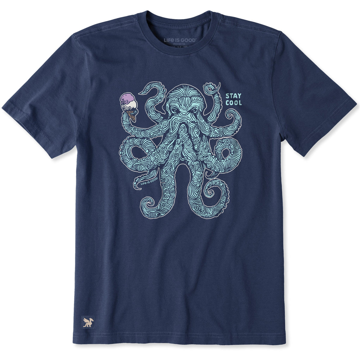 Men's Stay Cool Octopus Short Sleeve Crusher-LITE Tee product image 1