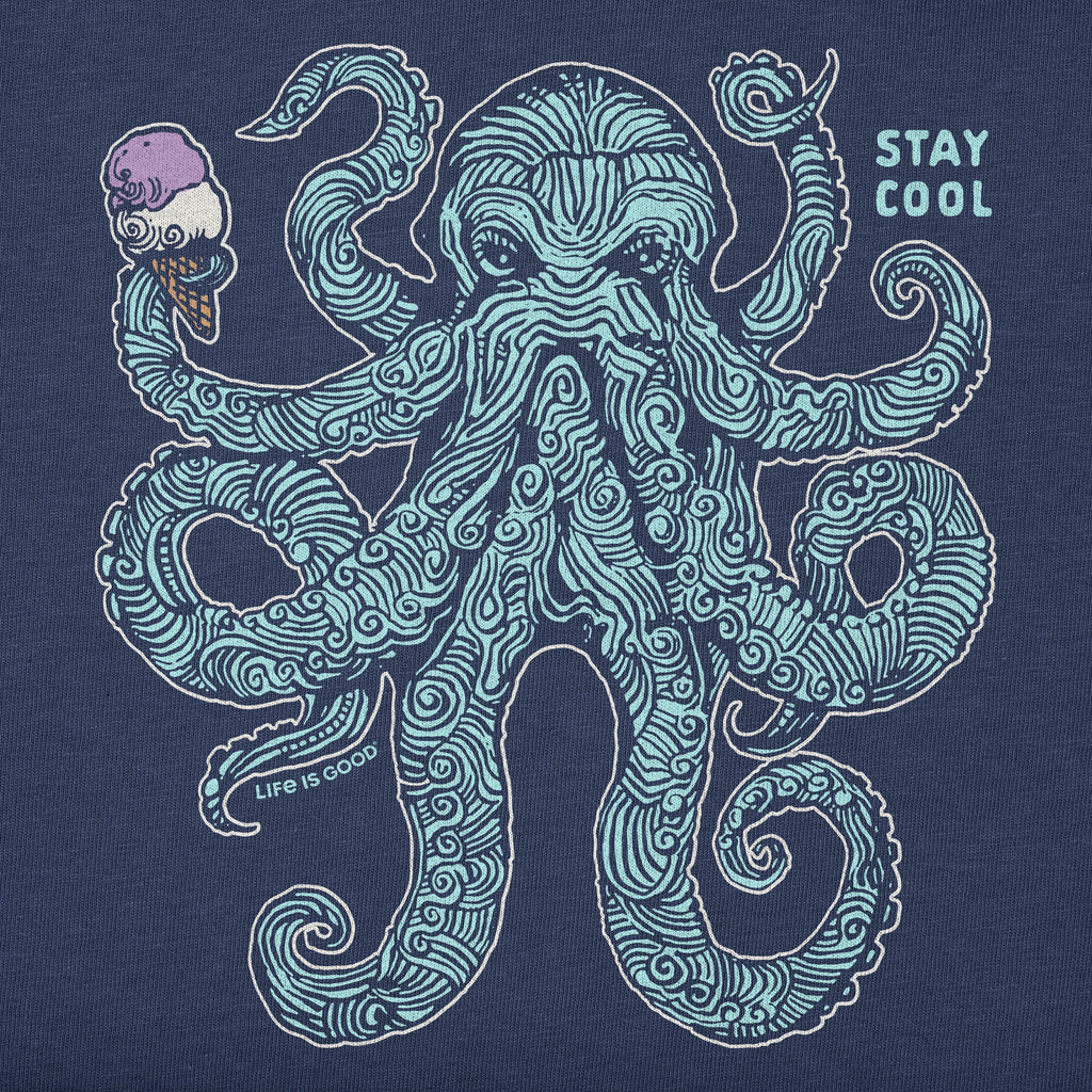 Men's Stay Cool Octopus Short Sleeve Crusher-LITE Tee product image 2