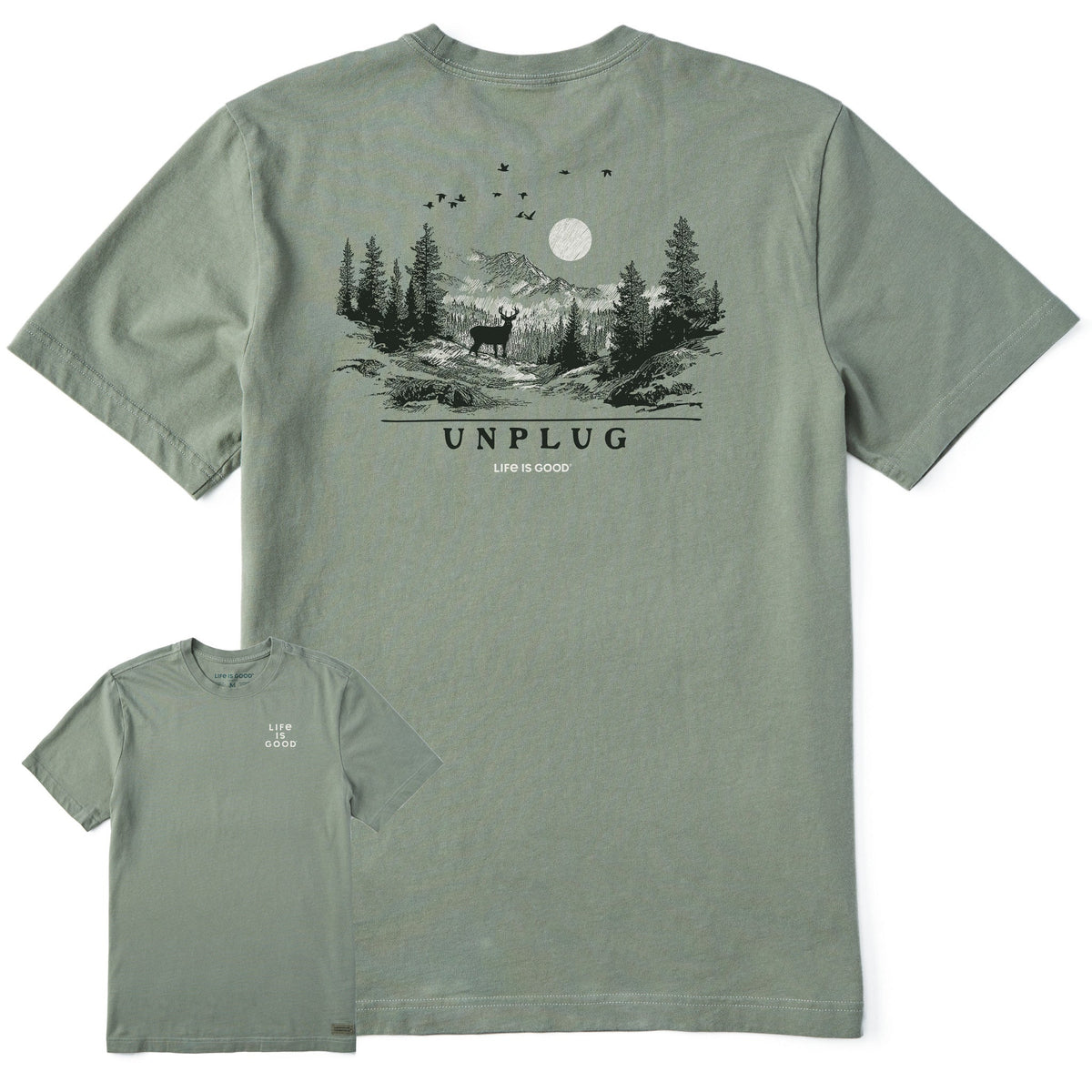 Men's Wilderness Unplugged Short Sleeve Crusher Tee product image 1