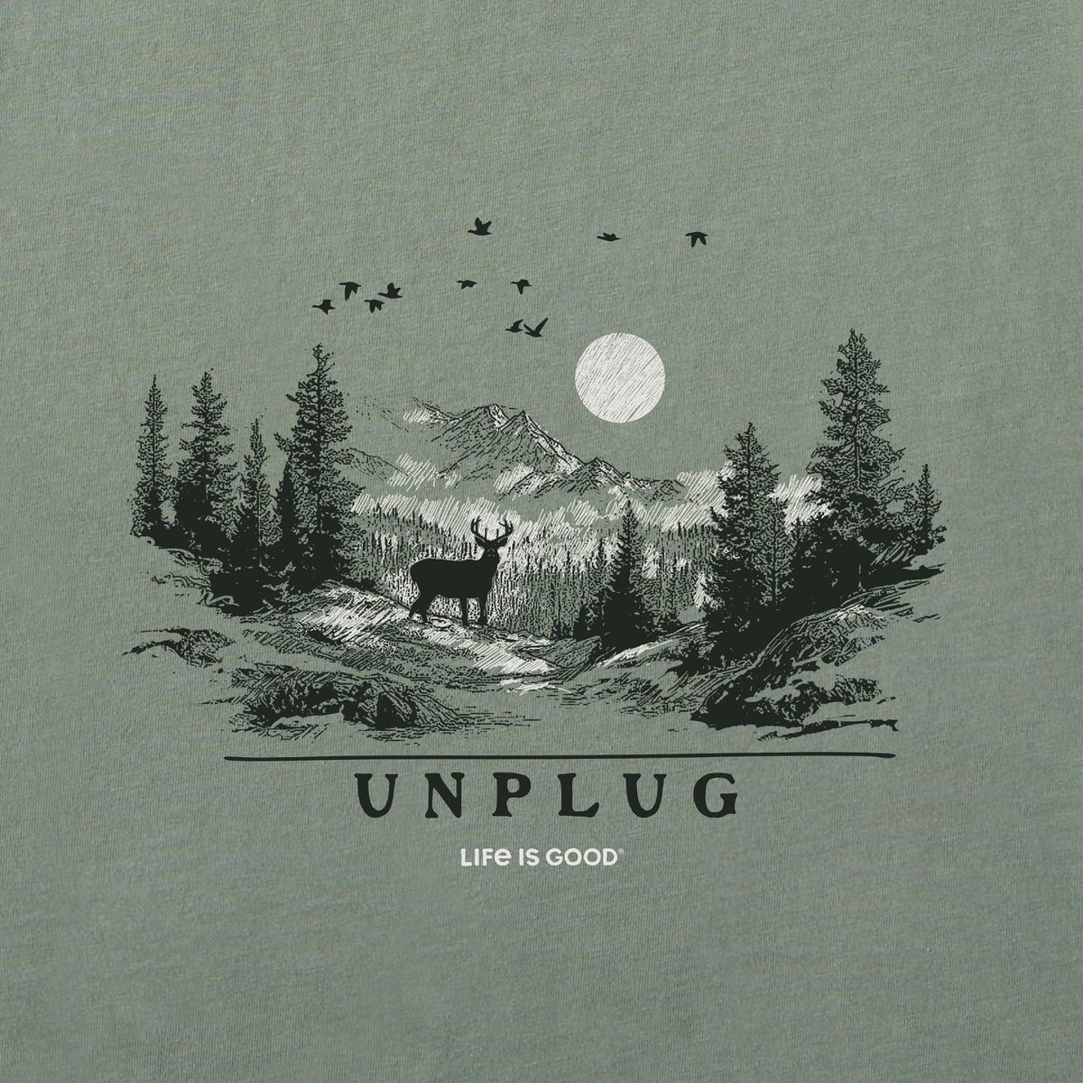 Men's Wilderness Unplugged Short Sleeve Crusher Tee product image 2