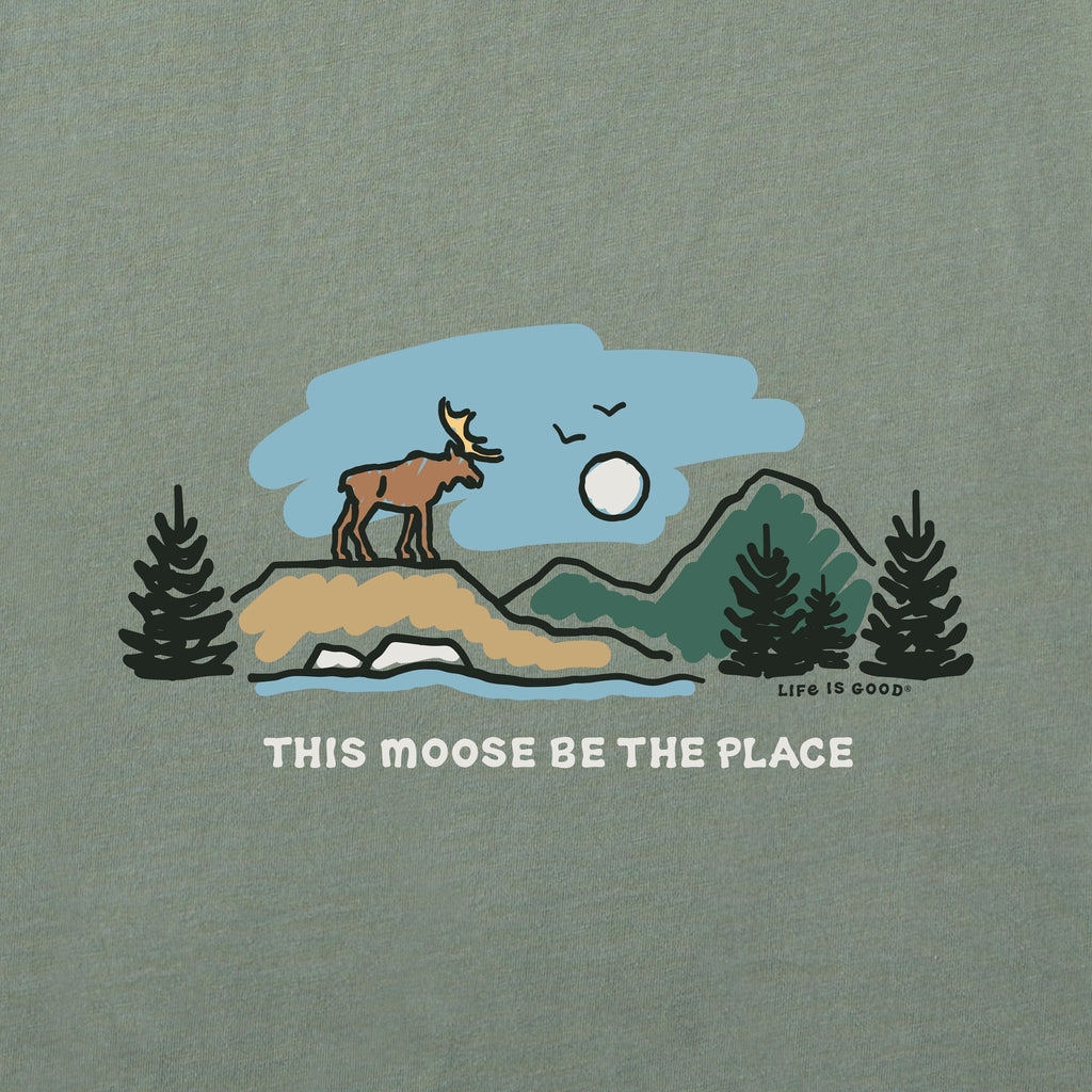 Men's This Moose be the Place Short Sleeve Crusher Tee product image 2
