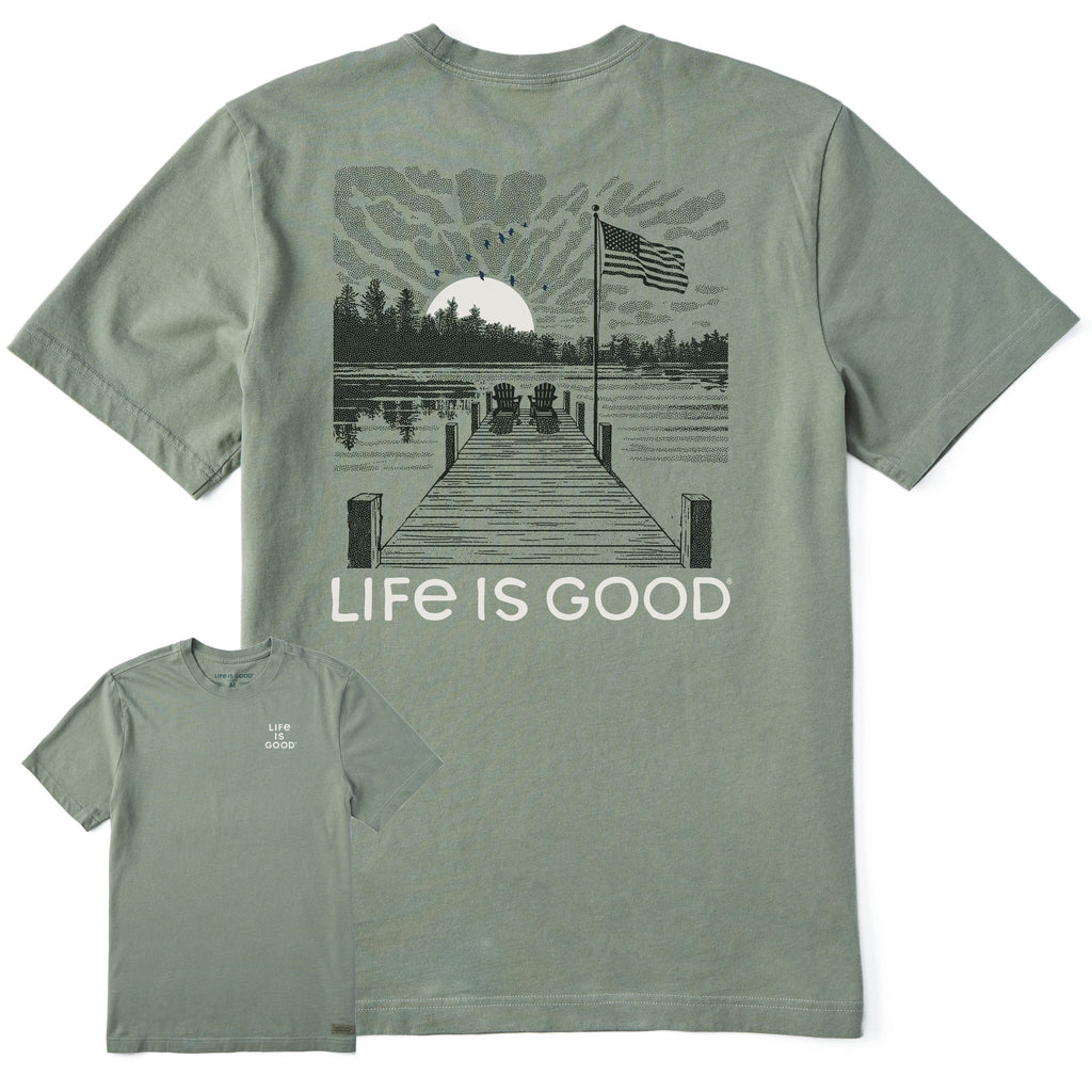 Men's Land of the Chill Short Sleeve Crusher Tee product image 1