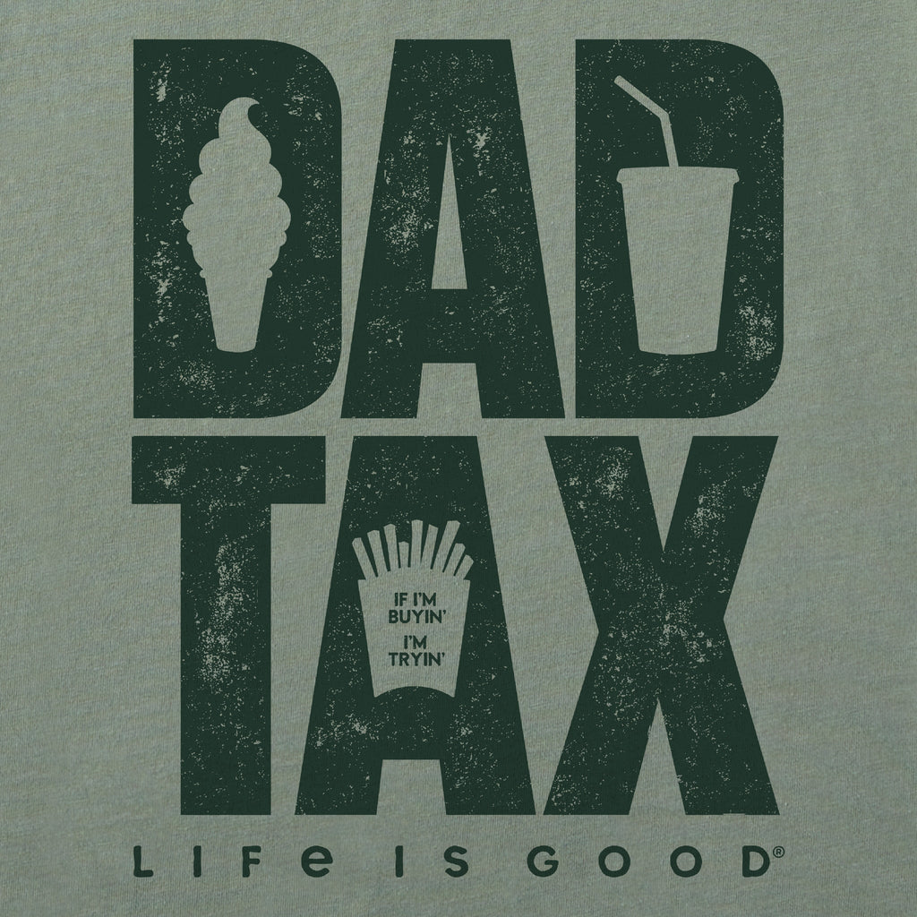 Men's Dad Tax Stack Short Sleeve Crusher Tee product image 2