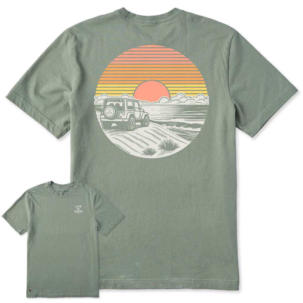 Men's 4x4 Sunset Short Sleeve Crusher Tee product image 1