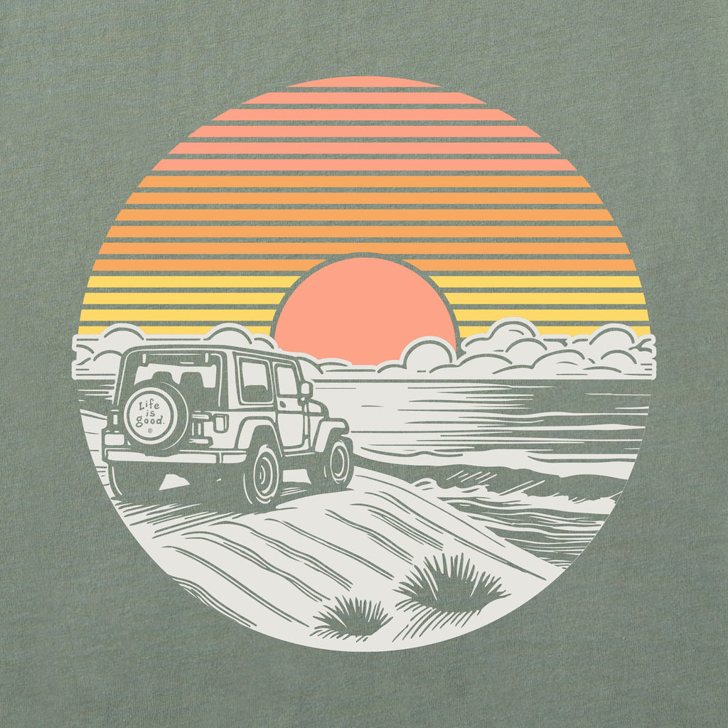 Men's 4x4 Sunset Short Sleeve Crusher Tee product image 2
