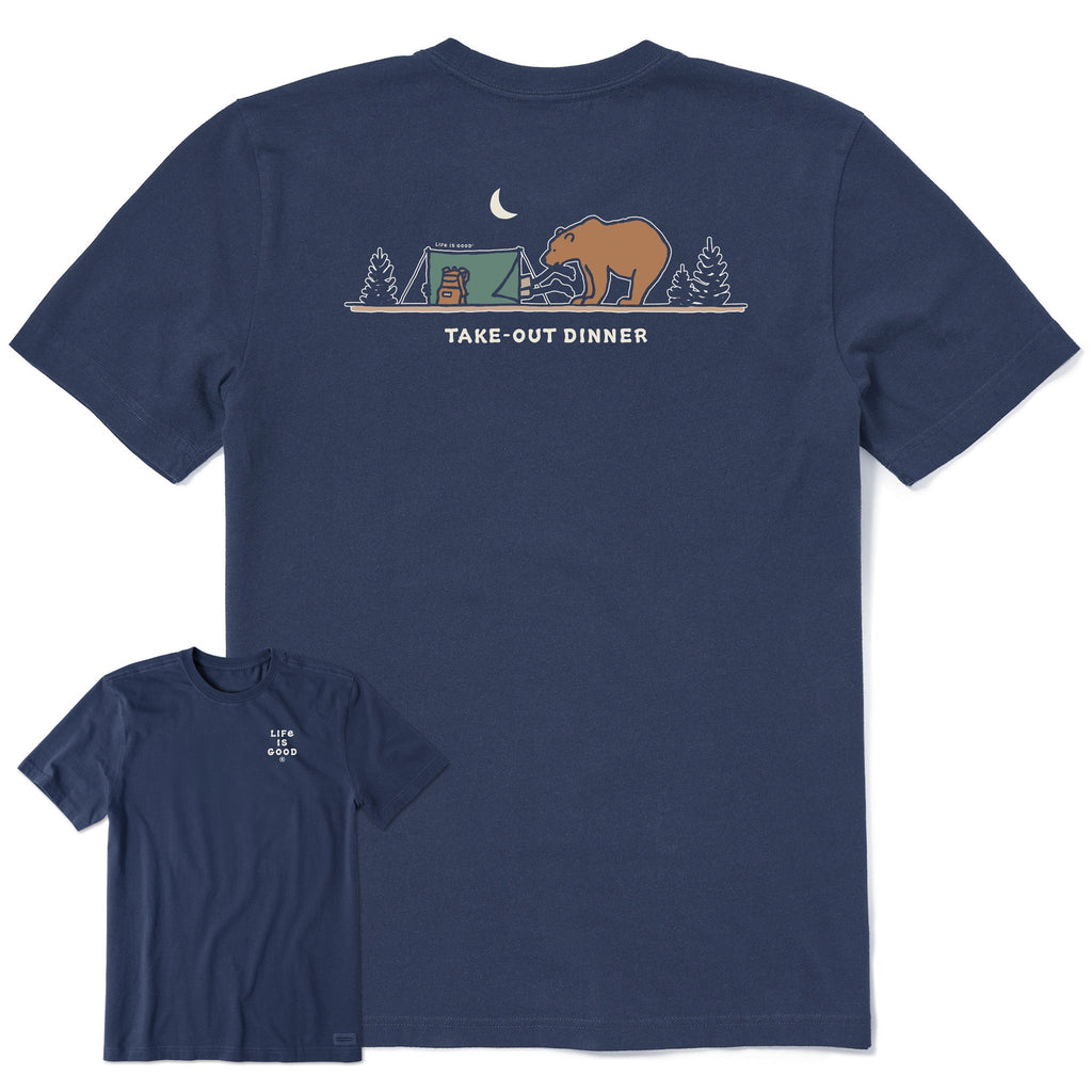 Men's Take-Out Dinner Short Sleeve Crusher Tee product image 1